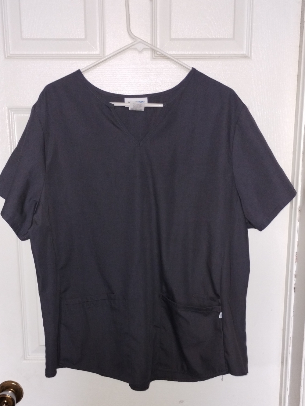 Scrubstar Charcoal  Medical Scrub Top XL